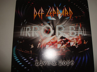 DEF LEPPARD- Mirror Ball - Live & More 2011 3LP Trifold Clear Vinyl Limited Edition Rock Arena R