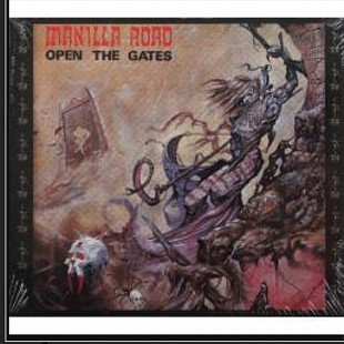 CD Manilla Road - Open The Gates