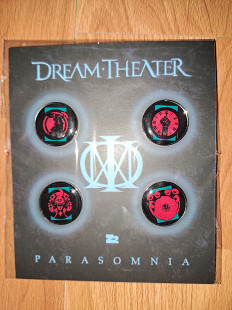 Набір пінів (значків) Dream Theater - Parasomnia (варіант 2)
