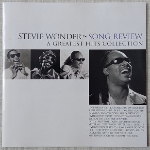 CD Stevie Wonder "Song Review: A Greatest Hits Collection", Germany, 1996 год