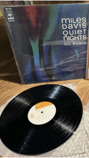 Продам платівку Miles Davis - Quiet Nights LP Japan