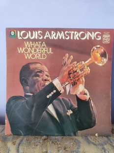 Louis Armstrong What a Wonderful World 1974(UK)ex+/nm-