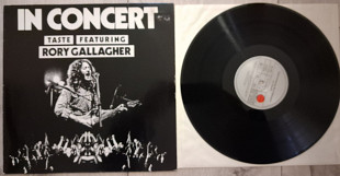 TASTE featuring RORY GALLAGHER IN CONCERT ( ARIOLA 205 366 A1/B1 ) 1988 GER