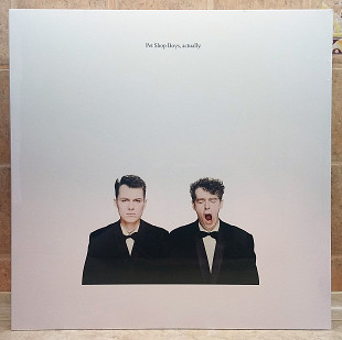 Нова платівка Pet Shop Boys - Actually 1987 р