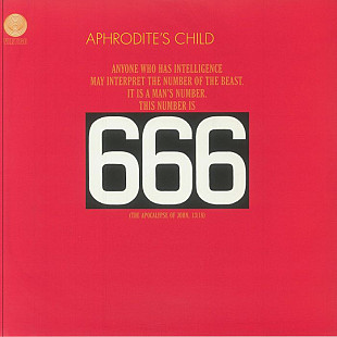 Вінілова платівка Aphrodite's Child – 666 (2024) 2LP