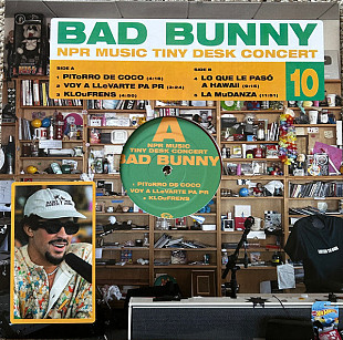 Вінілова платівка Bad Bunny - NPR Music Tiny Desk Concert EP
