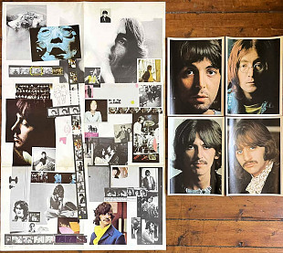 The Beatles (The White Album) (9-й альбом) (2LP + 4 постера формата А4 + большой плакат с фото и тек