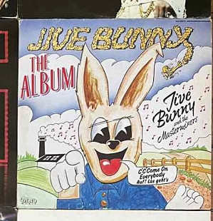 Jive Bunny And The Mastermixers – The Album (1-й альбом), 1989, DINO LP 2371, Europe (ЕХ, ЕХ+/ЕХ) -