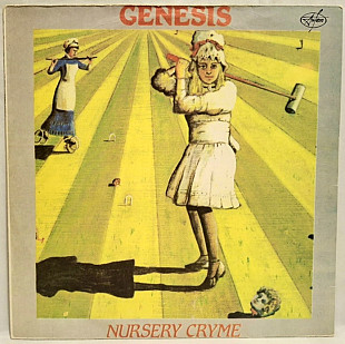 Genesis, Phil Collins, Peter Gabriel - Nursery Cryme - 1971. (LP). 12. Vinyl. Пластинка. Antrop.
