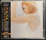 Madonna – Something To Remember – CD WARNER BROS. RECORDS JAPAN