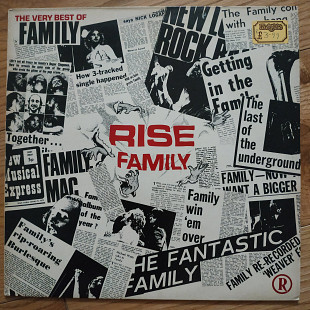 Family Rise UK first press lp vinyl