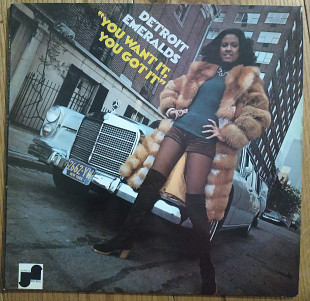 Detroit Emeralds You Want It, You Got It UK first press lp vinyl