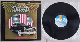 DETROIT WITH MITCH RYDER ( MCA 25970 ) US 1987 REISSUE 1971 USA VG+ NM