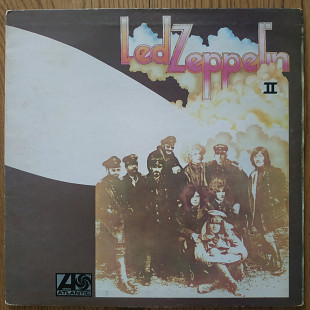 Led Zeppelin II UK first press lp vinyl red plum