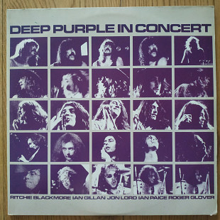 Deep Purple In Concert UK first press 2 lp vinyl