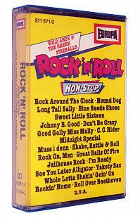 Wild Andy & The Green Fireballs – Rock 'n' Roll Non-Stop. Фирменная кассета
