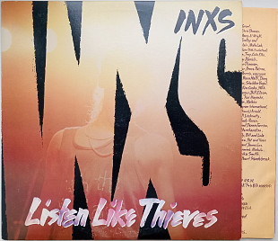 INXS Listen Like Thieves LP EX