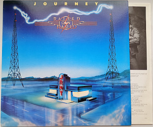 JOURNEY Raised On Radio LP EX+