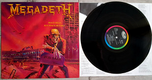 MEGADETH PEACE SELLS….BUT WHO'S BUYING ? ( CAPITOL038-746370-1 A1/B1 GEMA ) ORIGINAL ! 1986 EEC
