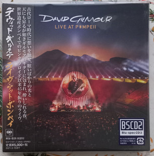 David Gilmour - Live At Pompeii - CD Japan
