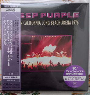 Deep Purple - Live In California Long Beach Arena 1976 - CD Japan