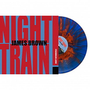 Вінілова платівка James Brown – Night Train! (Mighty Instrumentals) ( Numbered, Blue Splatter Vinyl)