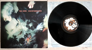 THE CURE DISINTEGRATION ( FICTION 839 353-1 S1 / S2 ) ORIGINAL 1989 HOLL