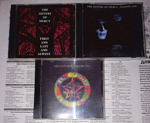 SISTERS OF MERCY 3шт. одним лотом.