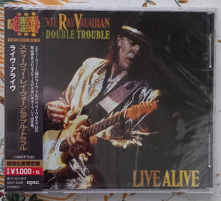 Stevie Ray Vaughan - Double Trouble - Live Alive - CD Japan