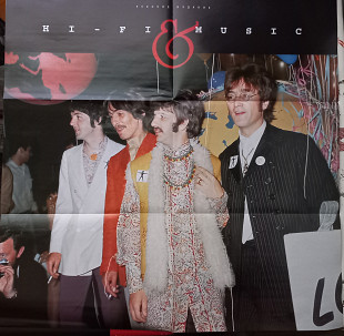 The Beatles - Queen - плакат двусторонний - 570 х 790 мм