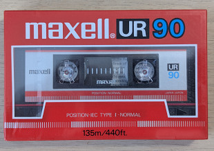 MAXELL UR90 1шт аудіокасети Japan