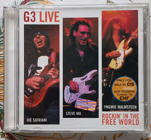 G3 - Satriani - Vai - Malmsteen - G3 Live: Rockin' In The Free World - 2 x CD