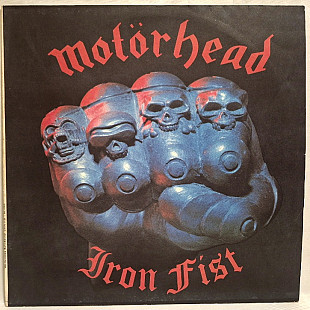 Motorhead - Iron Fist - 1982. (LP). 12. Vinyl. Пластинка. SNC Records.