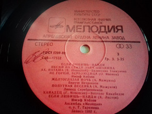 Песни на стихи Льва Ошанина.Если любишь. ...