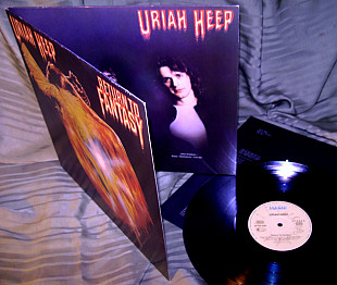 URIAH HEEP RETURN TO FANTASY 1975 BRONZE GEMA VG++ (EX -) / NM-