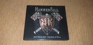 HammerFall – Steel Meets Steel - Ten Years Of Glory - 2007 - 2xCD, Compilation, Digipak