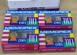 Аудіо касети MEMOREX DBS 110 лот 7 штук Korea