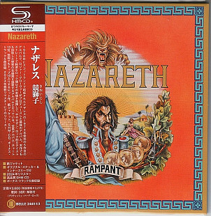 NAZARETH - Rampant [SHM-CD] (mini LP) Japan CD - 2024