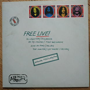 Free Live UK press lp vinyl