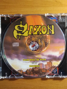 Saxon, Solid Ball of Rock, 1991. + bonus EP "Requiem".
