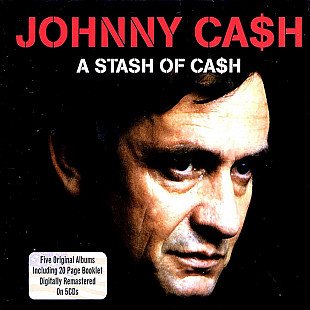 Музичний CD диск Johnny Cash – A Stash Of Cash 5CD Box Set (Фірмовий)