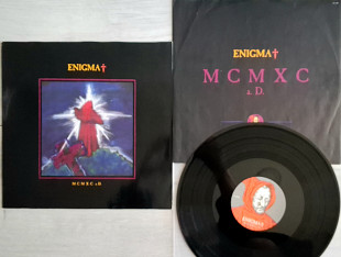ENIGMA MCMXC a.D. ( VIRGIN 211 209 A3/B2 ) ORIGINAL 1990 GER