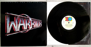 WARRIOR FIGHTING FOR THE EARTH ( 10 VIRGIN 206 981 A1/B1 ) promo stamp 1985 GER