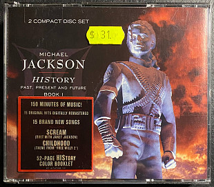 Michael Jackson – HIStory - Past, Present And Future - Book I – 2 GOLD CD`S EPIC EUROPE
