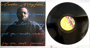 CURTIS MAYFILD NEVER SAY YOU CAN'T SURVIVE ( CURTOM CU 5013 ) SC 1977 US