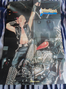 Judas Priest /Super Gitarristen (A4X8) Metal Hammer 1985