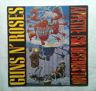 Guns N' Roses 87 "Appetite Destruction" EU 1-st press Ex/Ex