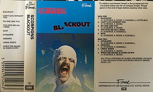 SCORPIONS «Blackout» Dolby System ℗1982