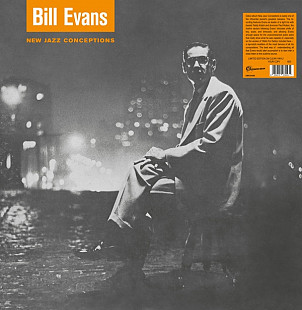 BILL EVANS – New Jazz Conceptions - Clear Vinyl ‘1957/re Limited Numbered Edition - NEW