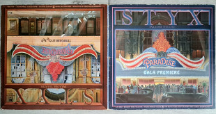STYX PALADISE THEATER ( A&M SP - 03719 ) EXCLUSIVE LASER-ETCHED DISC G/F 1980 HOLL